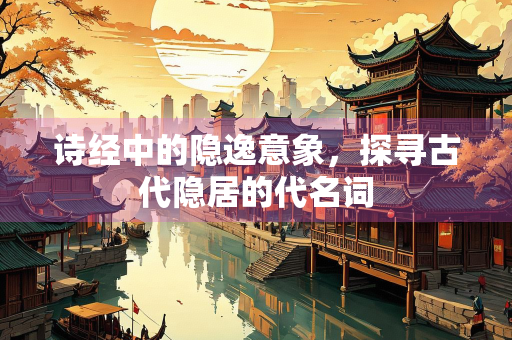 诗经中的隐逸意象，探寻古代隐居的代名词