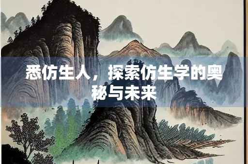 悉仿生人，探索仿生学的奥秘与未来