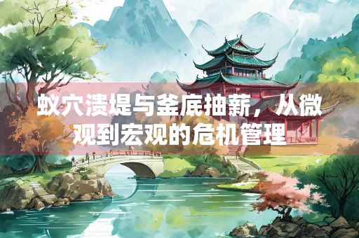 蚁穴溃堤与釜底抽薪，从微观到宏观的危机管理