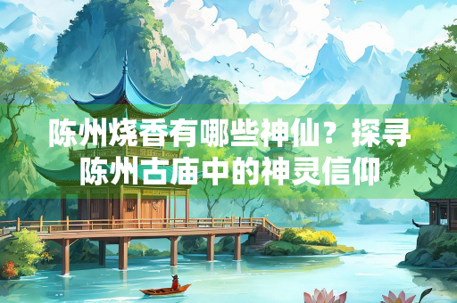 陈州烧香有哪些神仙？探寻陈州古庙中的神灵信仰