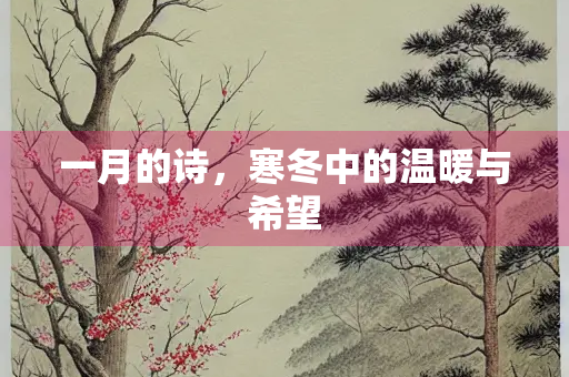 一月的诗，寒冬中的温暖与希望