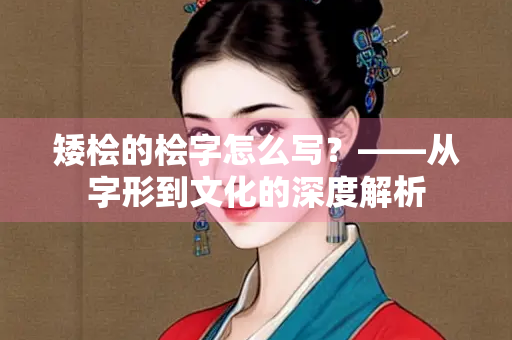 矮桧的桧字怎么写？——从字形到文化的深度解析