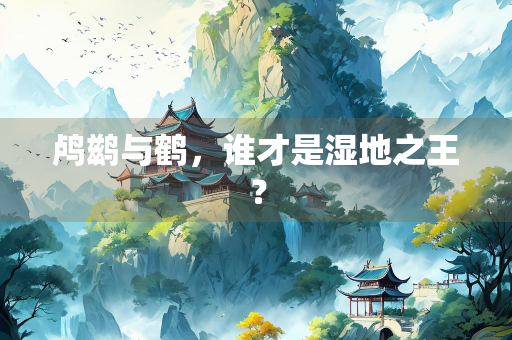 鸬鹚与鹤，谁才是湿地之王？