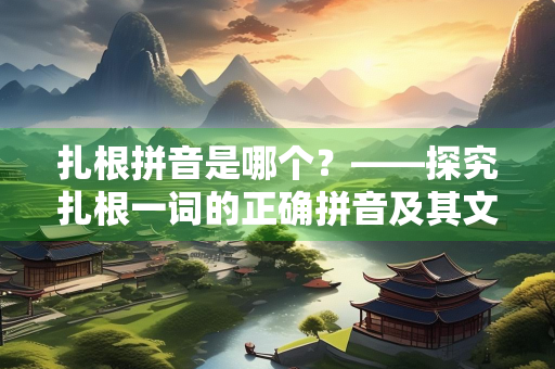 扎根拼音是哪个？——探究扎根一词的正确拼音及其文化内涵