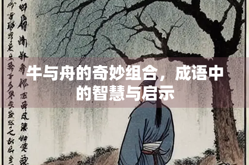 牛与舟的奇妙组合，成语中的智慧与启示