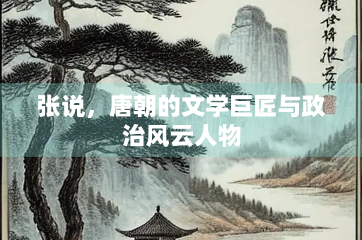 张说，唐朝的文学巨匠与政治风云人物