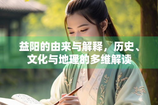 益阳的由来与解释，历史、文化与地理的多维解读