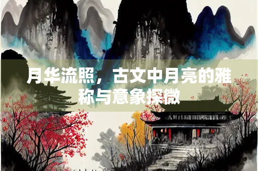 月华流照，古文中月亮的雅称与意象探微