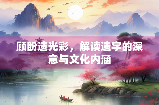 顾盼遗光彩，解读遗字的深意与文化内涵