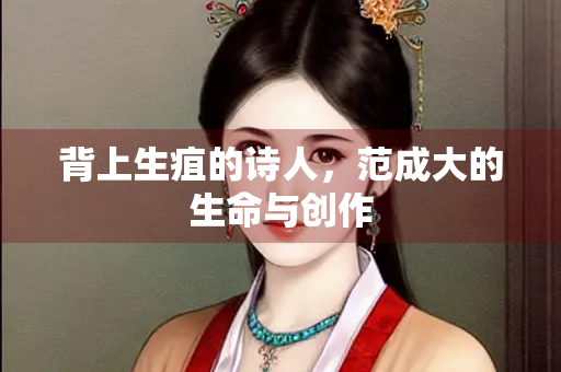 背上生疽的诗人，范成大的生命与创作