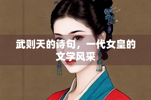 武则天的诗句，一代女皇的文学风采