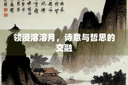 领浸溶溶月，诗意与哲思的交融