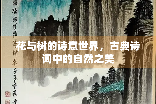 花与树的诗意世界，古典诗词中的自然之美