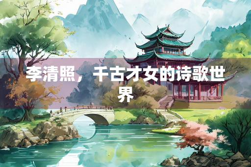 李清照，千古才女的诗歌世界