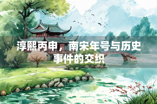 淳熙丙申，南宋年号与历史事件的交织