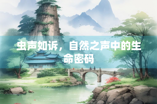 虫声如诉，自然之声中的生命密码
