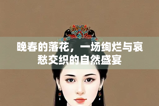 晚春的落花，一场绚烂与哀愁交织的自然盛宴