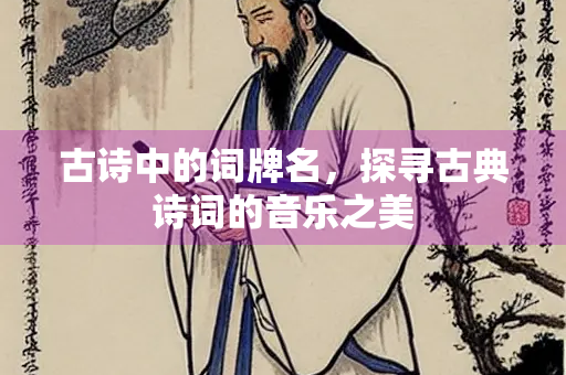 古诗中的词牌名，探寻古典诗词的音乐之美