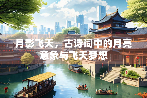 月影飞天，古诗词中的月亮意象与飞天梦想
