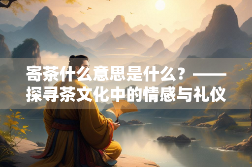 寄茶什么意思是什么？——探寻茶文化中的情感与礼仪