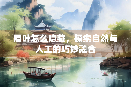 眉叶怎么隐藏，探索自然与人工的巧妙融合