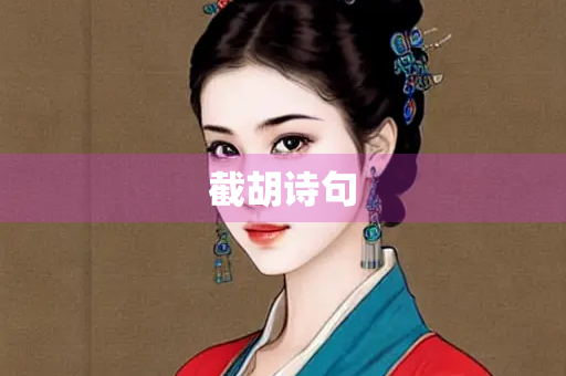 截胡诗句