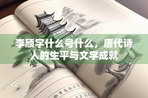 李颀字什么号什么，唐代诗人的生平与文学成就