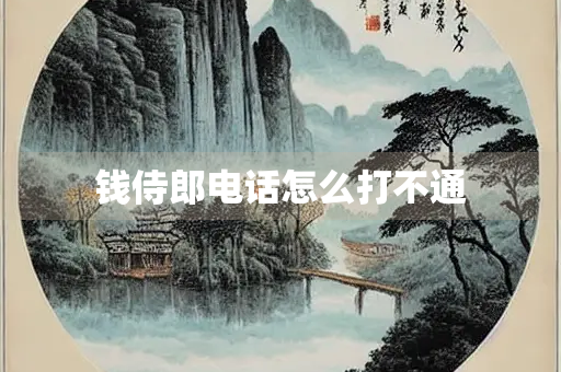 钱侍郎电话怎么打不通