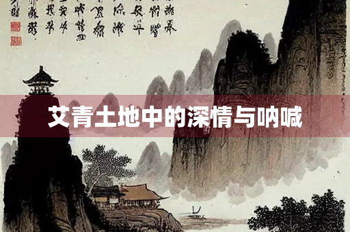 艾青土地中的深情与呐喊