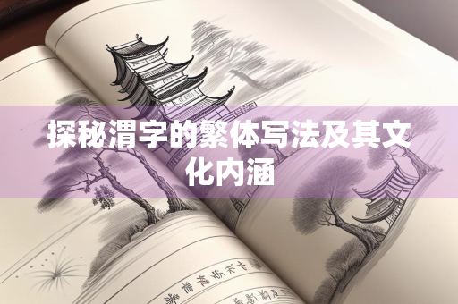 探秘渭字的繁体写法及其文化内涵