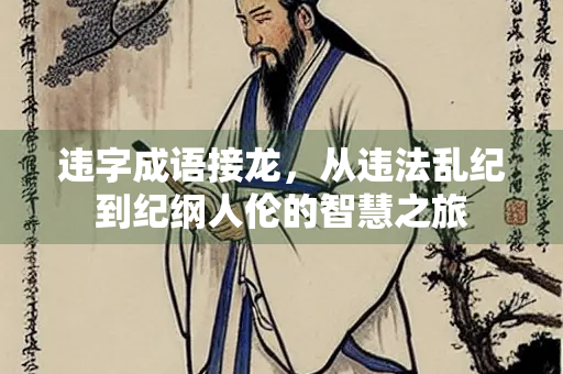 违字成语接龙，从违法乱纪到纪纲人伦的智慧之旅