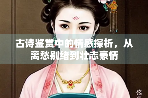 古诗鉴赏中的情感探析，从离愁别绪到壮志豪情