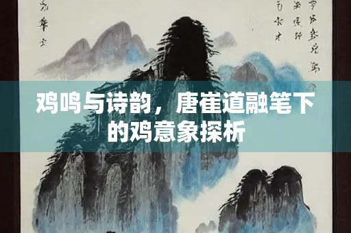 鸡鸣与诗韵，唐崔道融笔下的鸡意象探析