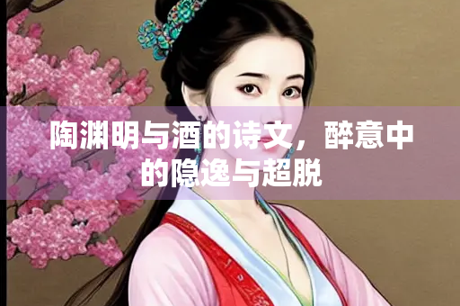 陶渊明与酒的诗文，醉意中的隐逸与超脱