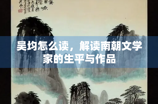 吴均怎么读，解读南朝文学家的生平与作品