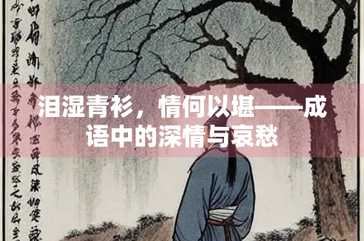 泪湿青衫，情何以堪——成语中的深情与哀愁