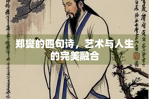 郑燮的四句诗，艺术与人生的完美融合
