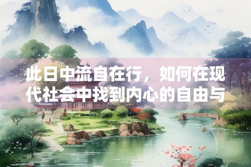 此日中流自在行，如何在现代社会中找到内心的自由与平衡
