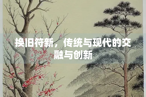 换旧符新，传统与现代的交融与创新