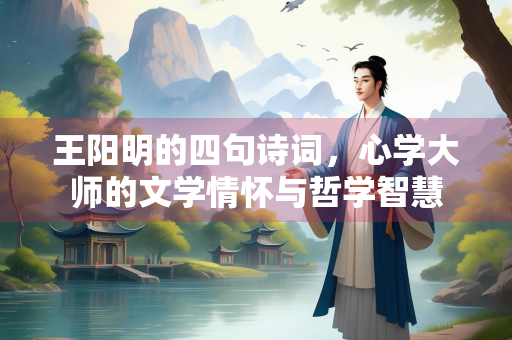 王阳明的四句诗词，心学大师的文学情怀与哲学智慧