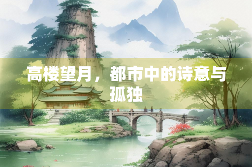 高楼望月，都市中的诗意与孤独