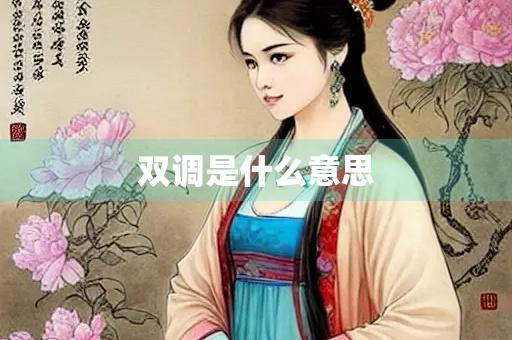双调是什么意思