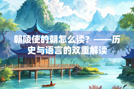 朝陵使的朝怎么读？——历史与语言的双重解读