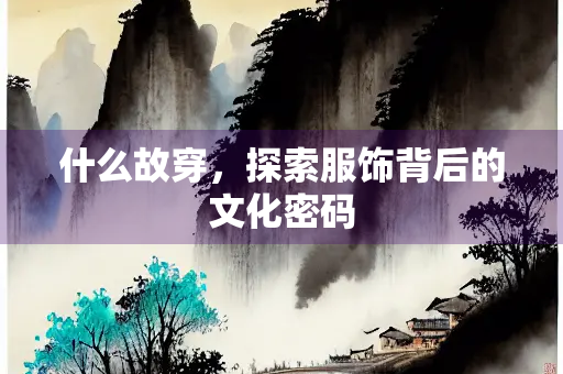 什么故穿，探索服饰背后的文化密码