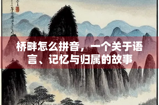 桥畔怎么拼音,一个关于语言、记忆与归属的故事 桥畔怎么拼音,一个关于语言、记忆与归属的故事