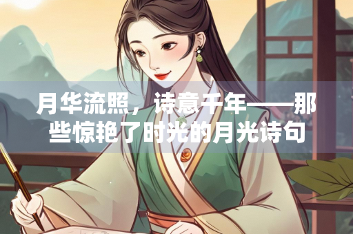 月华流照，诗意千年——那些惊艳了时光的月光诗句