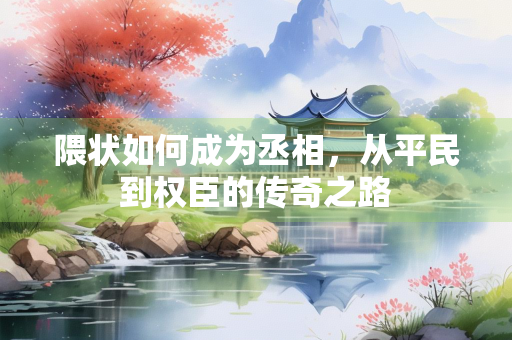 隈状如何成为丞相，从平民到权臣的传奇之路