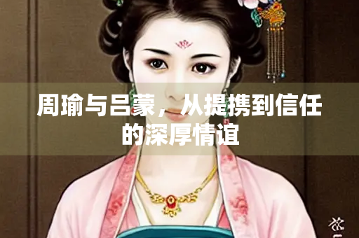 周瑜与吕蒙，从提携到信任的深厚情谊