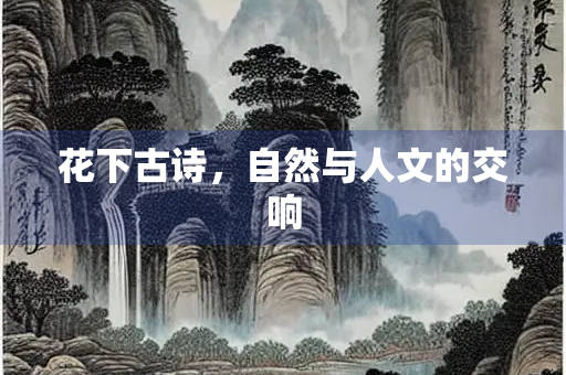 花下古诗，自然与人文的交响