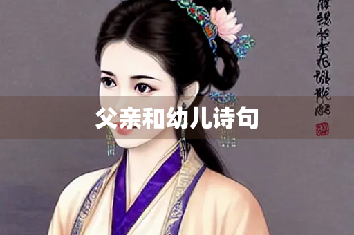 父亲和幼儿诗句
